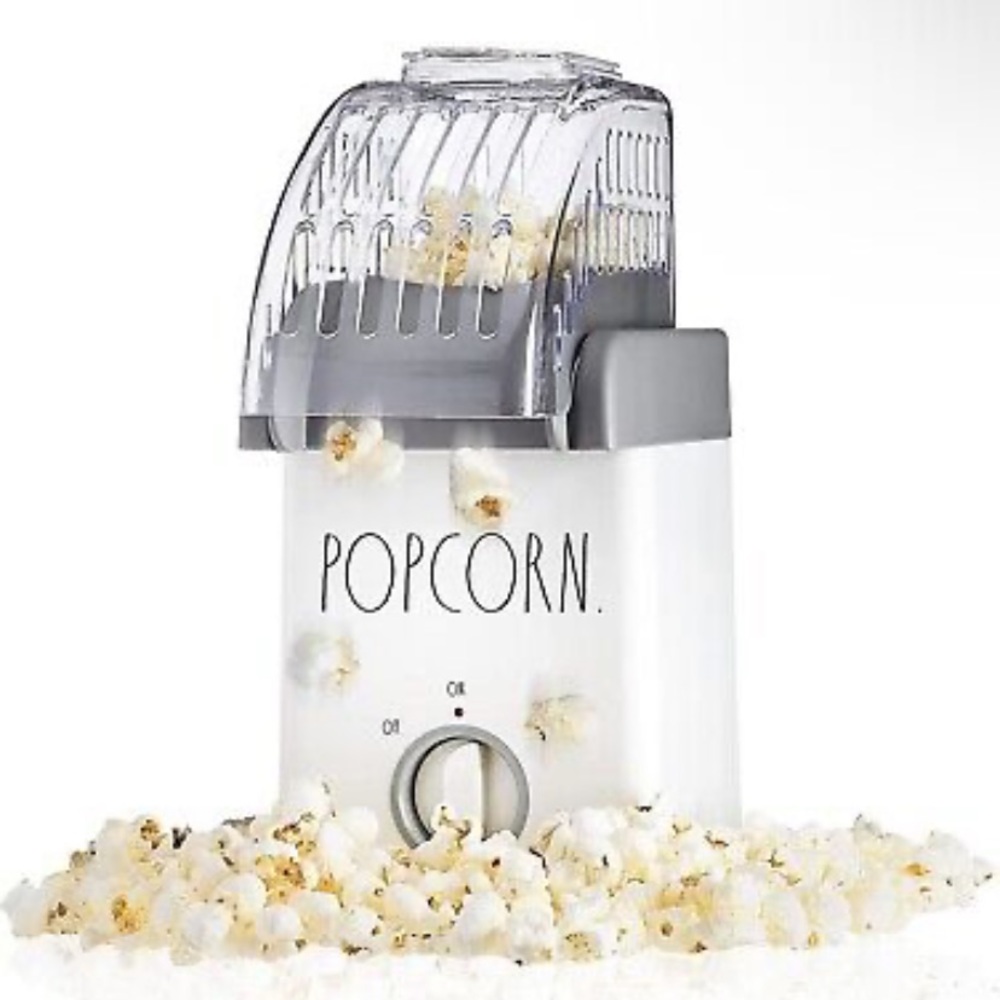 Rae Dunn Popcorn Maker in white